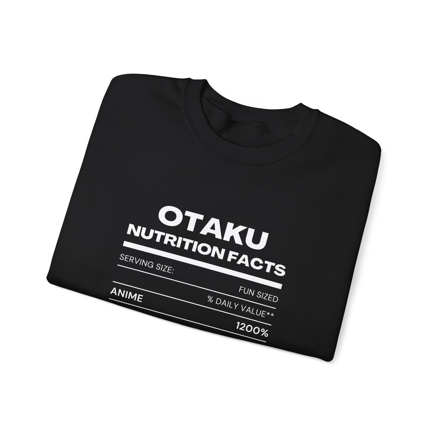 Otaku Nutrition Facts™ Sweatshirt