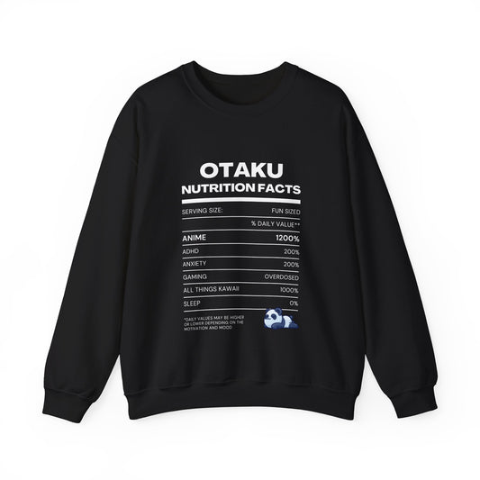 Otaku Nutrition Facts™ Sweatshirt