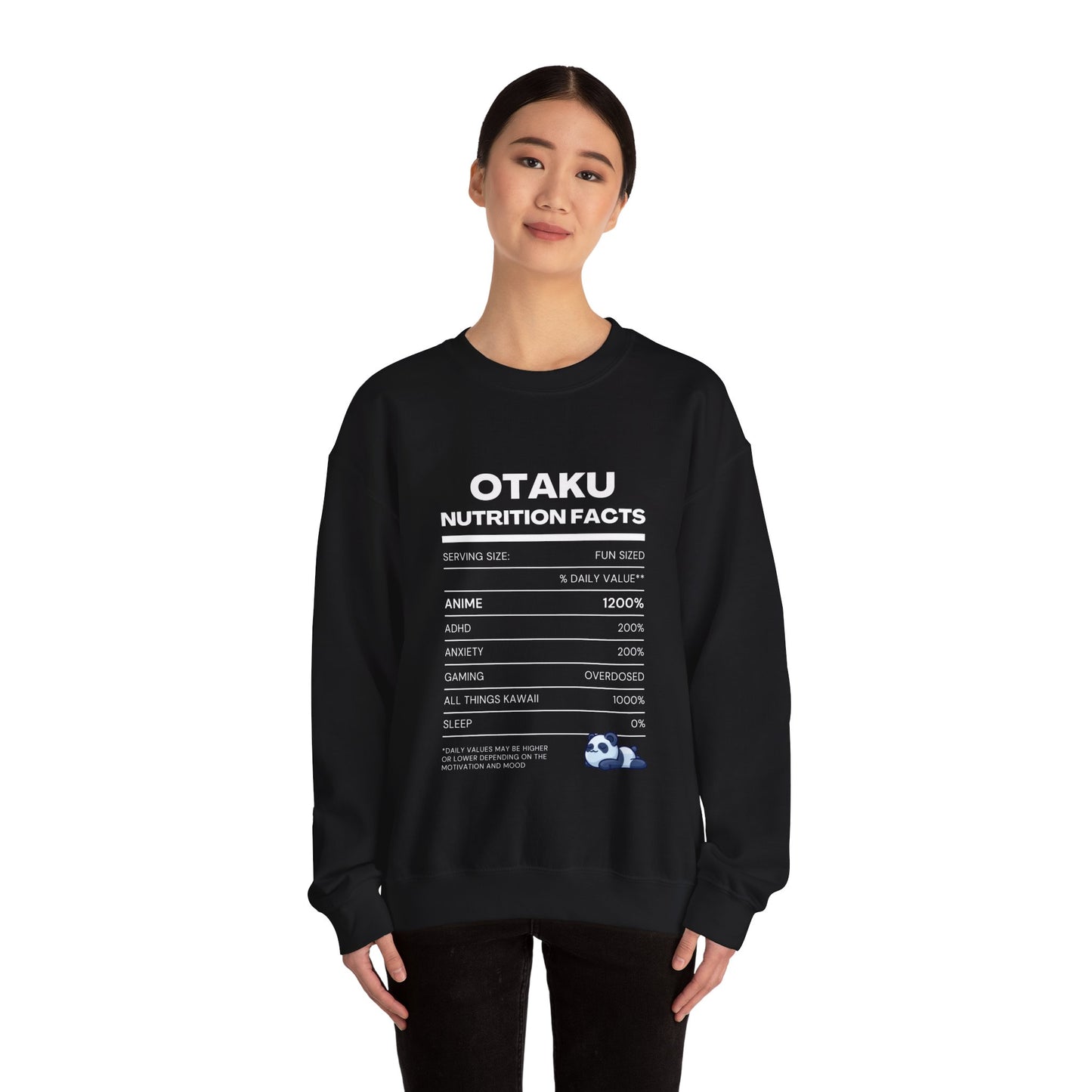 Otaku Nutrition Facts™ Sweatshirt