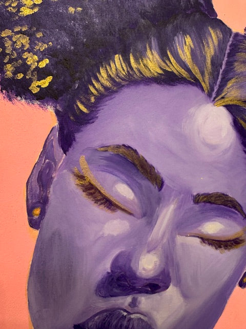 "Royalty" Acrylic Painting