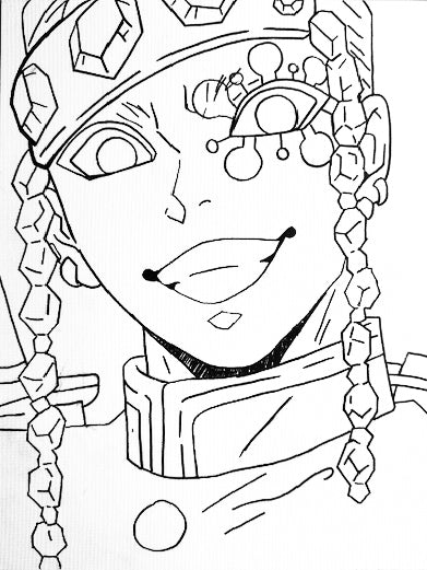 “Tengen” Pre-drawn Canvas